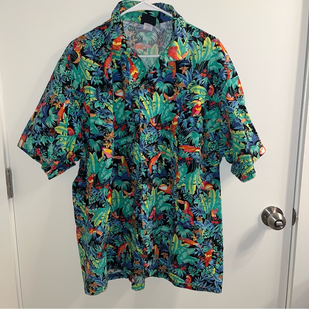 Toucan Dance Vintage Tropical Shirt